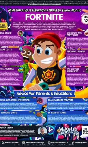 Thumbnail image of poster re Fortnite